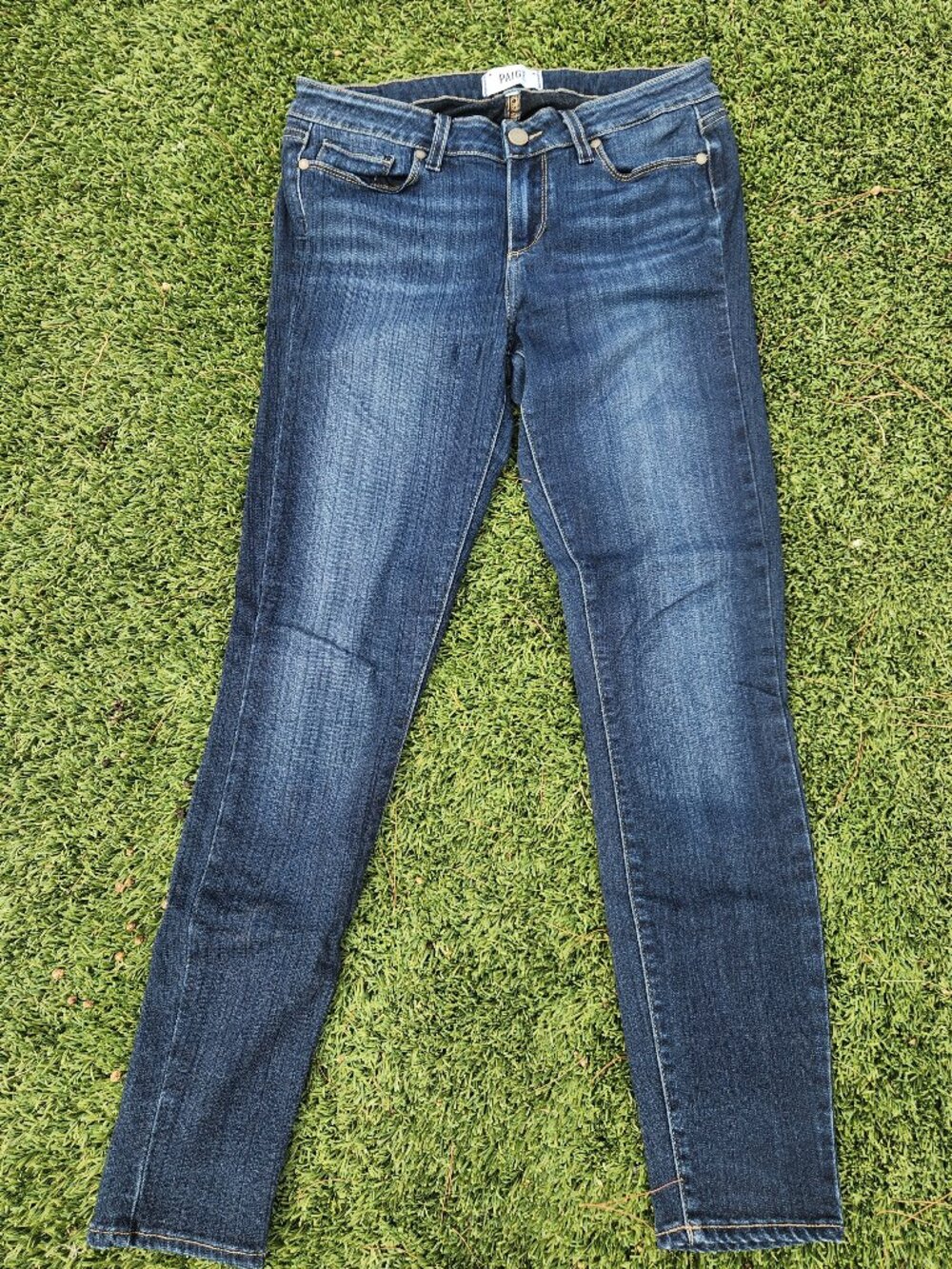 PAIGE Verdugo Ankle Dark Wash Jeans Size 29
